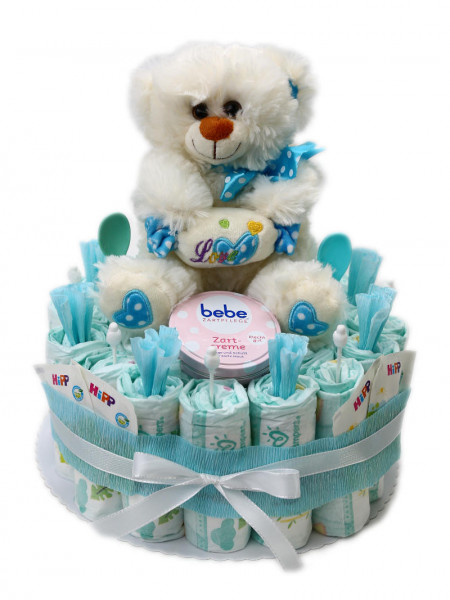 Windeltorte Junge Teddybär